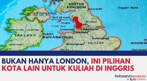 BUKAN HANYA LONDON, INI PILIHAN KOTA LAIN UNTUK KULIAH DI INGGRIS