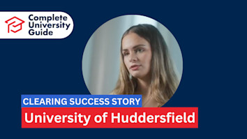 UCAS Clearing: University of Huddersfield success story – Katie