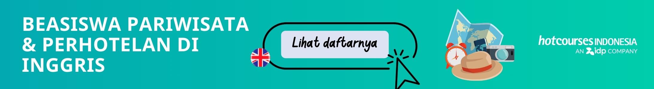 Beasiswa Pariwisata, Perjalanan & Perhotelan di Inggris