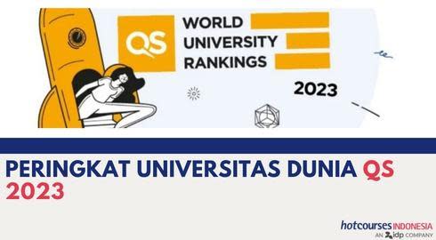 PERINGKAT UNIVERSITAS TERBAIK DUNIA VERSI QS 2023