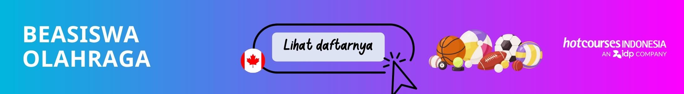 Banner Artikel Beasiswa Kategori Olahraga di Kanada 