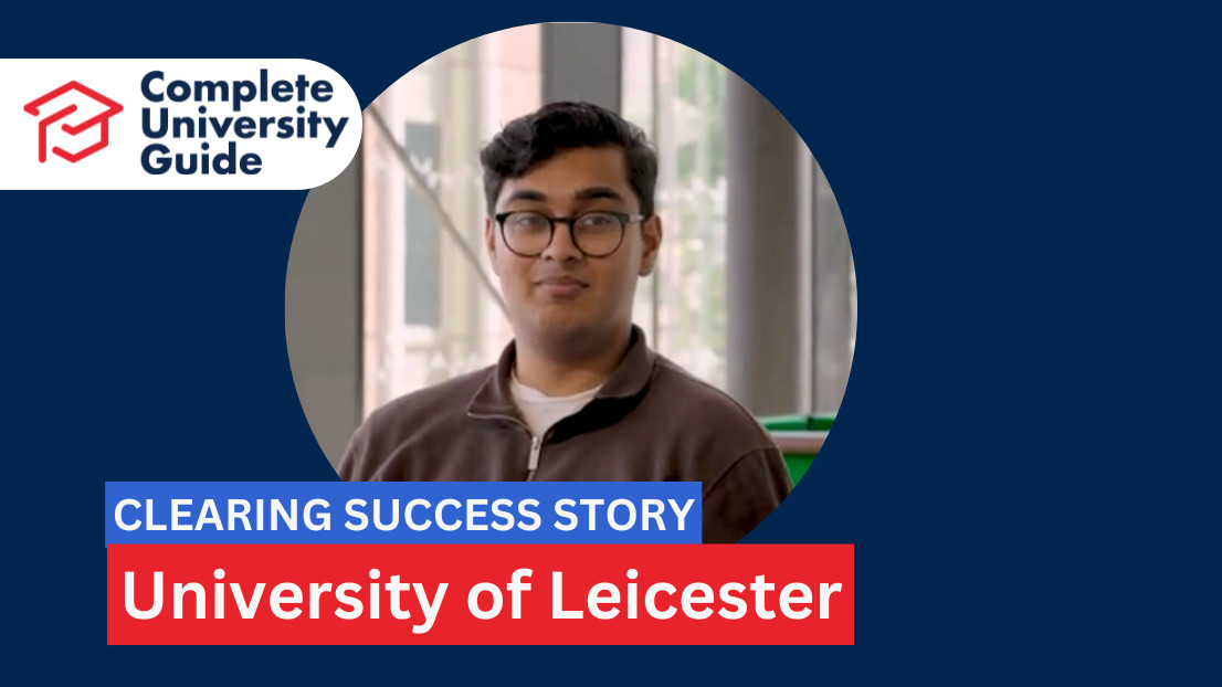 UCAS Clearing: University of Leicester success story – Aalok