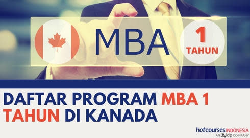 Daftar Program MBA 1 Tahun di Kanada