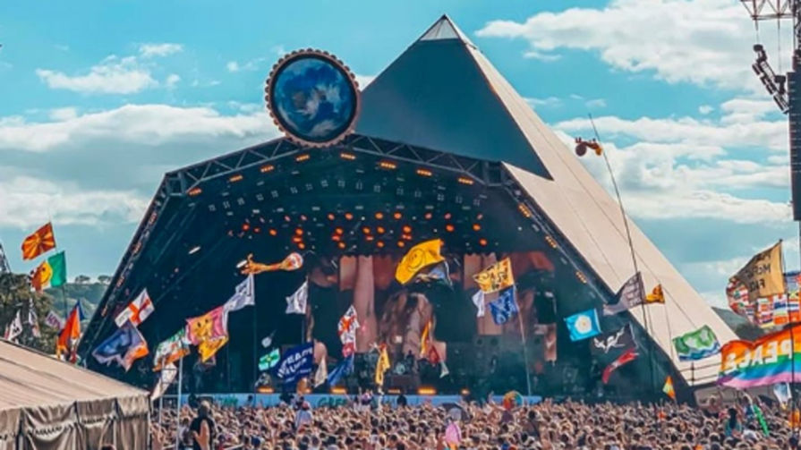 Glastonbury Festival in England