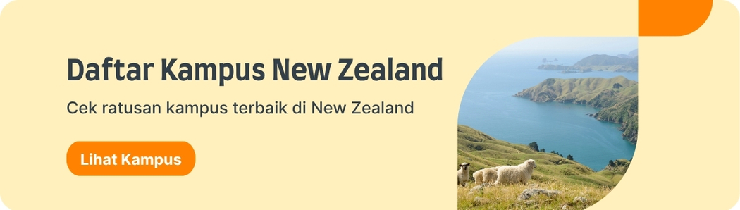Daftar Kampus New Zealand: Klik di sini untuk cek ratusan kampus terbaik di New Zealand