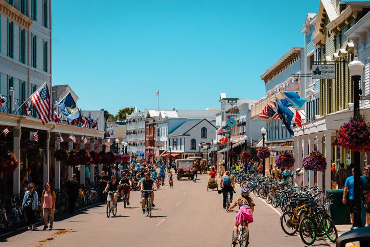 Mackinac Island Michigan USA 