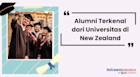 Deretan Alumni Terkenal Dunia Lulusan Universitas di New Zealand