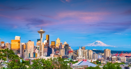 Seattle, Washington, USA Skyline