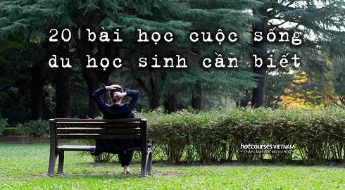 20 bai hoc cuoc song du hoc sinh can biet