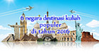 6 DESTINASI KULIAH POPULER 2016