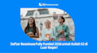 Daftar Beasiswa Fully Funded 2026 untuk Kuliah S2 di Luar Negeri