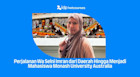 Perjalanan Wa Selni Imran dari Daerah Hingga Menjadi Mahasiswa Monash University Australia