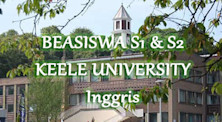 BEASISWA S1 & S2 DARI KEELE UNIVERSITY INGGRIS