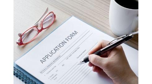 Application form is an important document required to study abroad