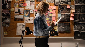 A detective working on a case