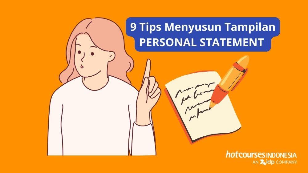 9 tips menyusun tampilan personal statement
