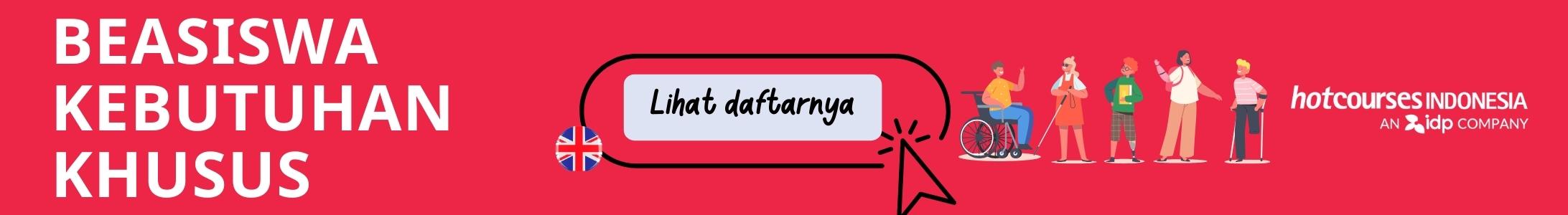 Banner Artikel Beasiswa Untuk Pelajar Berkebutuhan Khusus.di Inggris