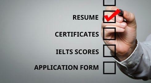 Rechecking the documents is important when you get the documents ready for studying abroad