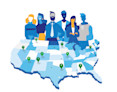 Which cities have the best job markets in the USA?