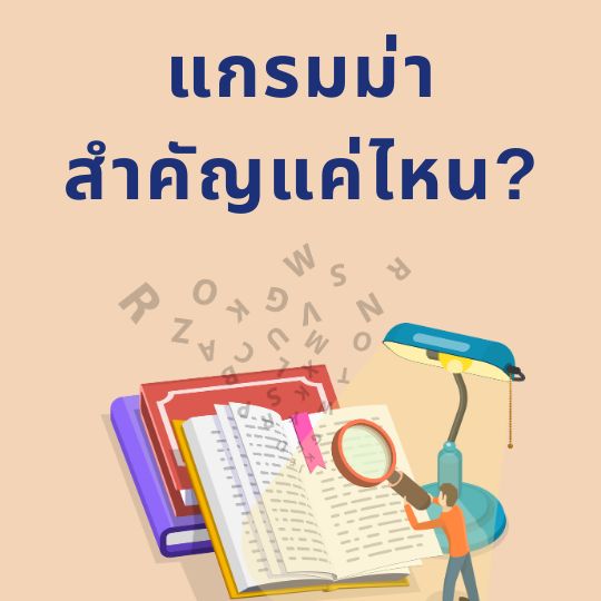 แกรมม่าสำคัญไหม