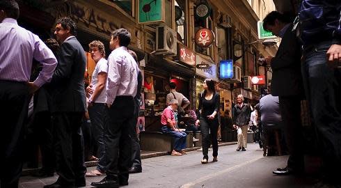 Degraves Street Melbourne 