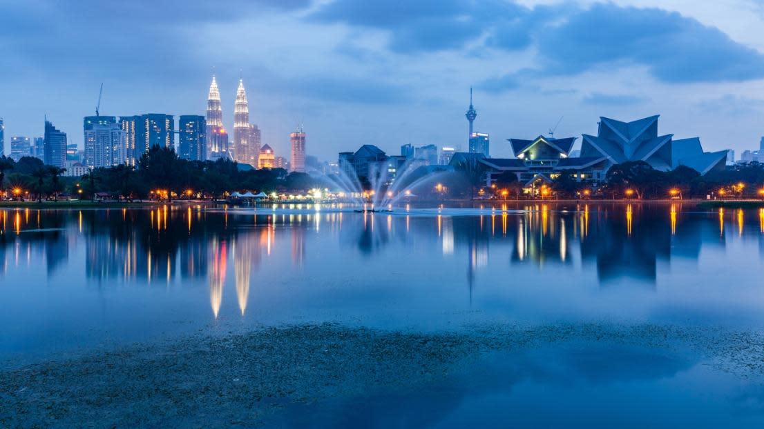 kuala lumpur skyline malaysia picture