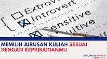 Memilih Jurusan Kuliah Sesuai Dengan Kepribadianmu