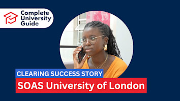 UCAS Clearing success story for Aminata