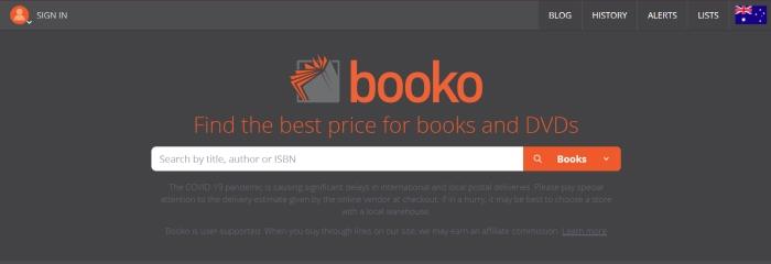 Booko bisa menampilkan harga buku yang kamu cari di berbagai toko online Australia & toko online internasional yang melakukan pengiriman ke Australia - Hotcourses Indonesia