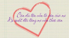 Và con đã lớn khôn!