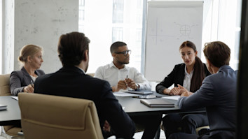 A corporate law team