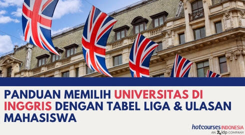 memilih universitas di inggris berdasarkan peringkat CUG dan pendapat mahasiswa