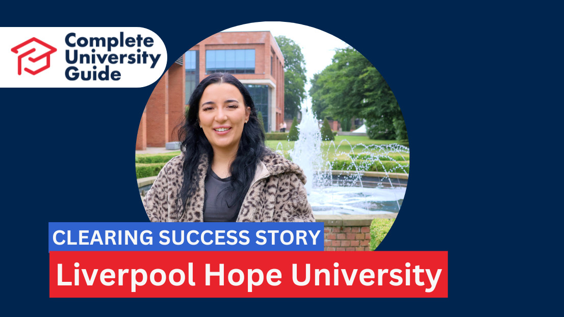 Clearing success story: Liverpool Hope