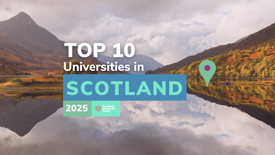 Top 10 universities in Scotland