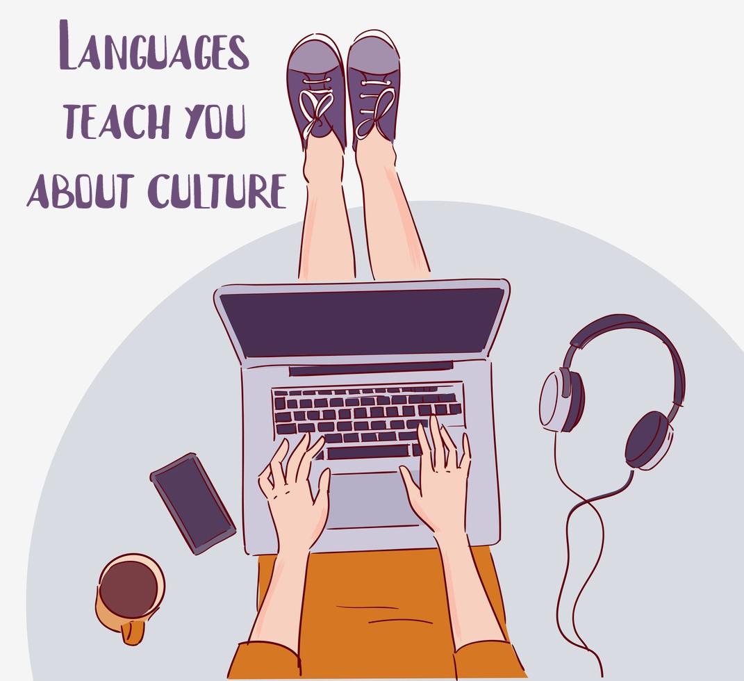 Language course student