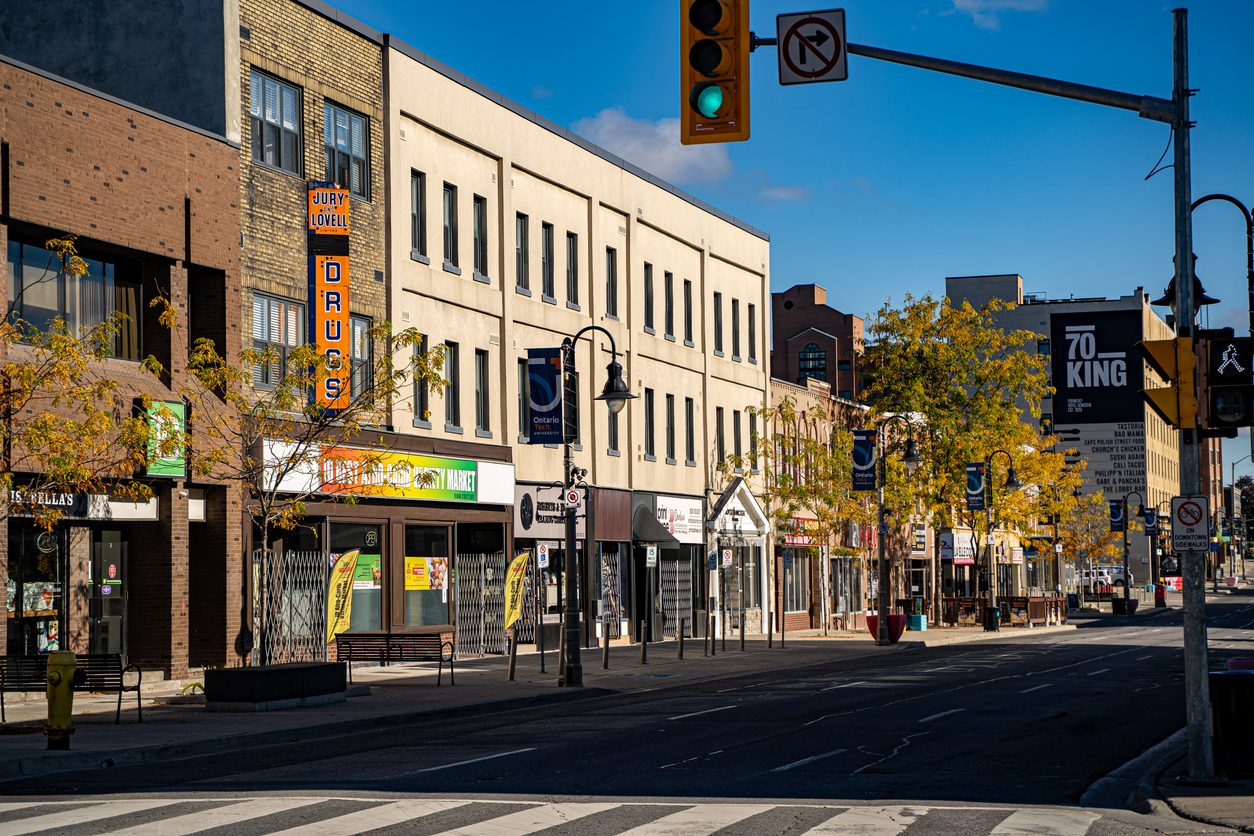 Oshawa city center