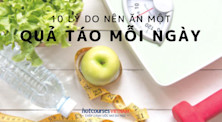 10 lý do nên ăn một quả táo mỗi ngày