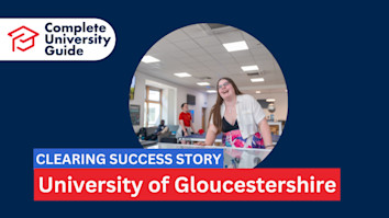 Clearing Success Story University of Gloucestershire