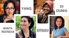 5 WANITA INDONESIA YANG DIKENAL DUNIA