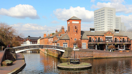 Birmingham water canal network, Birmingham, West Midlands