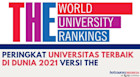Peringkat Universitas Terbaik Di Dunia Tahun 2021 Versi Times Higher Education