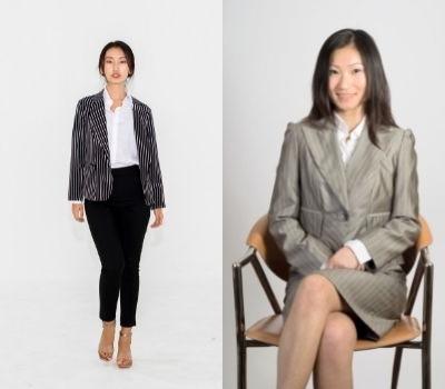 Pilihlah blazer berwana netral untuk dipadukan dengan kemeja tanpa motif dan rok / celana formal. - Hotcourses Indonesia