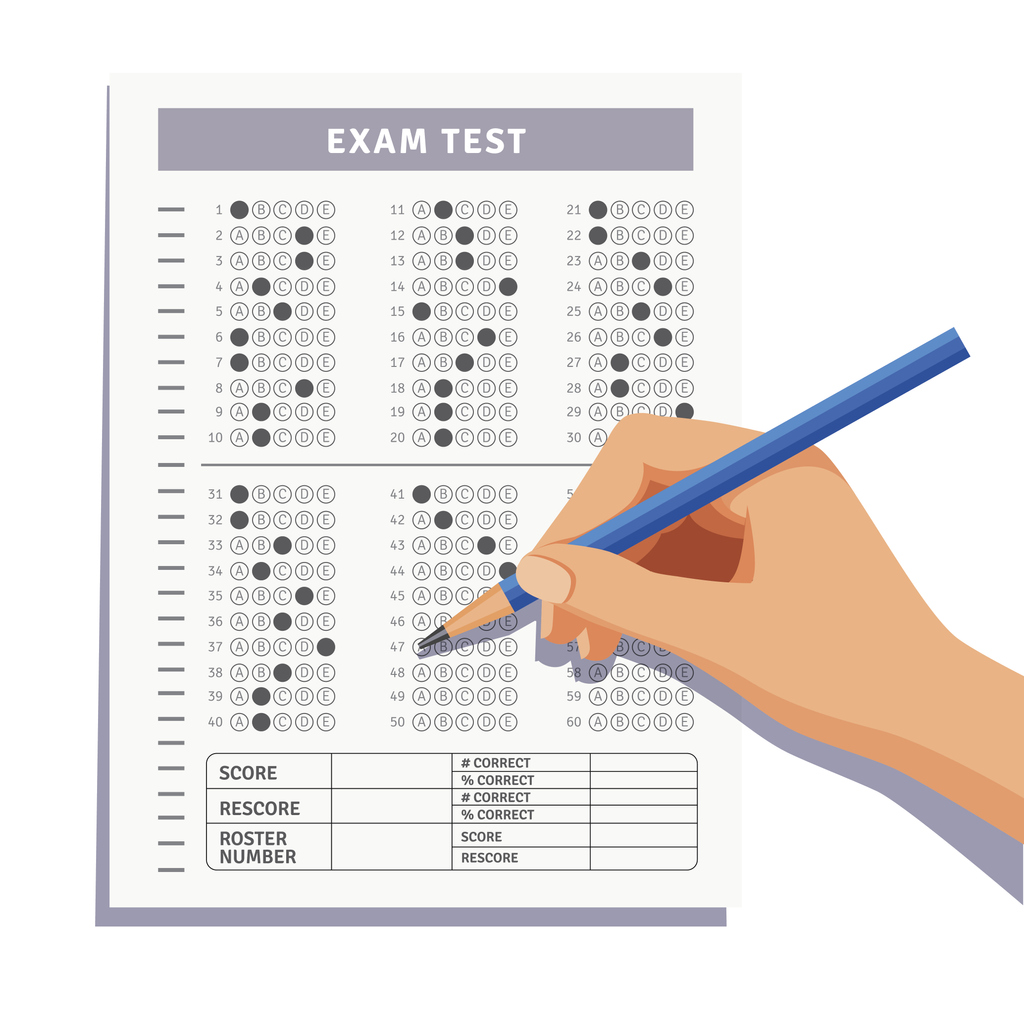 English test scores