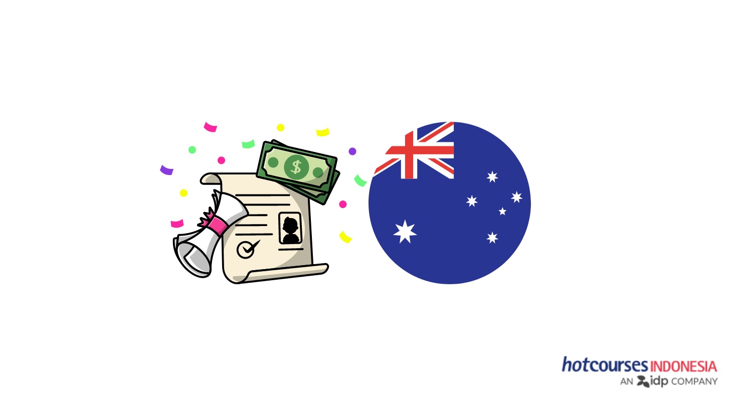 banner utama artikel beasiswa berdsarkan kategori di Australia