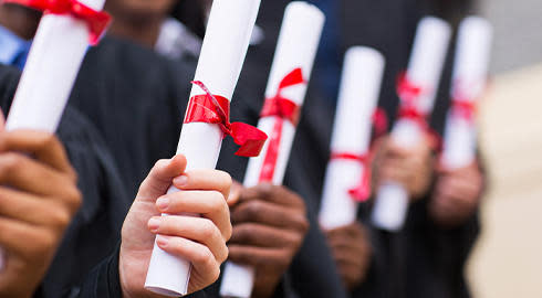 الدرجات الجامعية