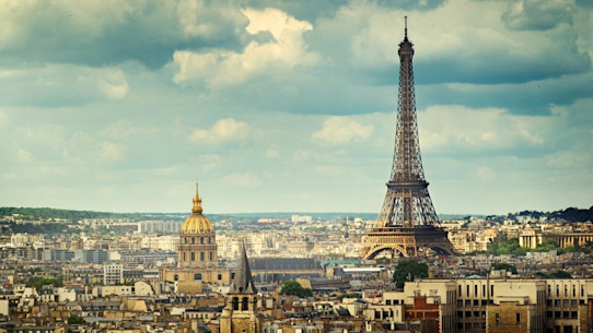 Skyline of Paris, France