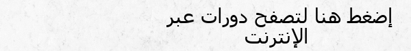 الدراسة عبر الإنترنت