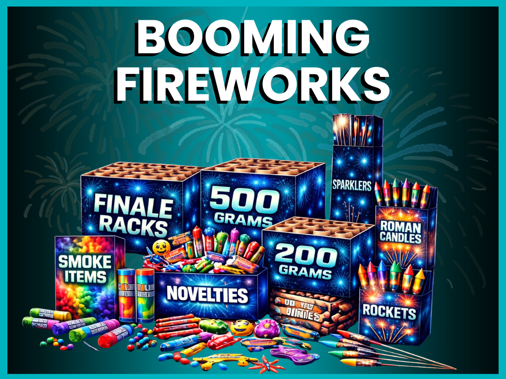 All Fireworks Homepage Graphic