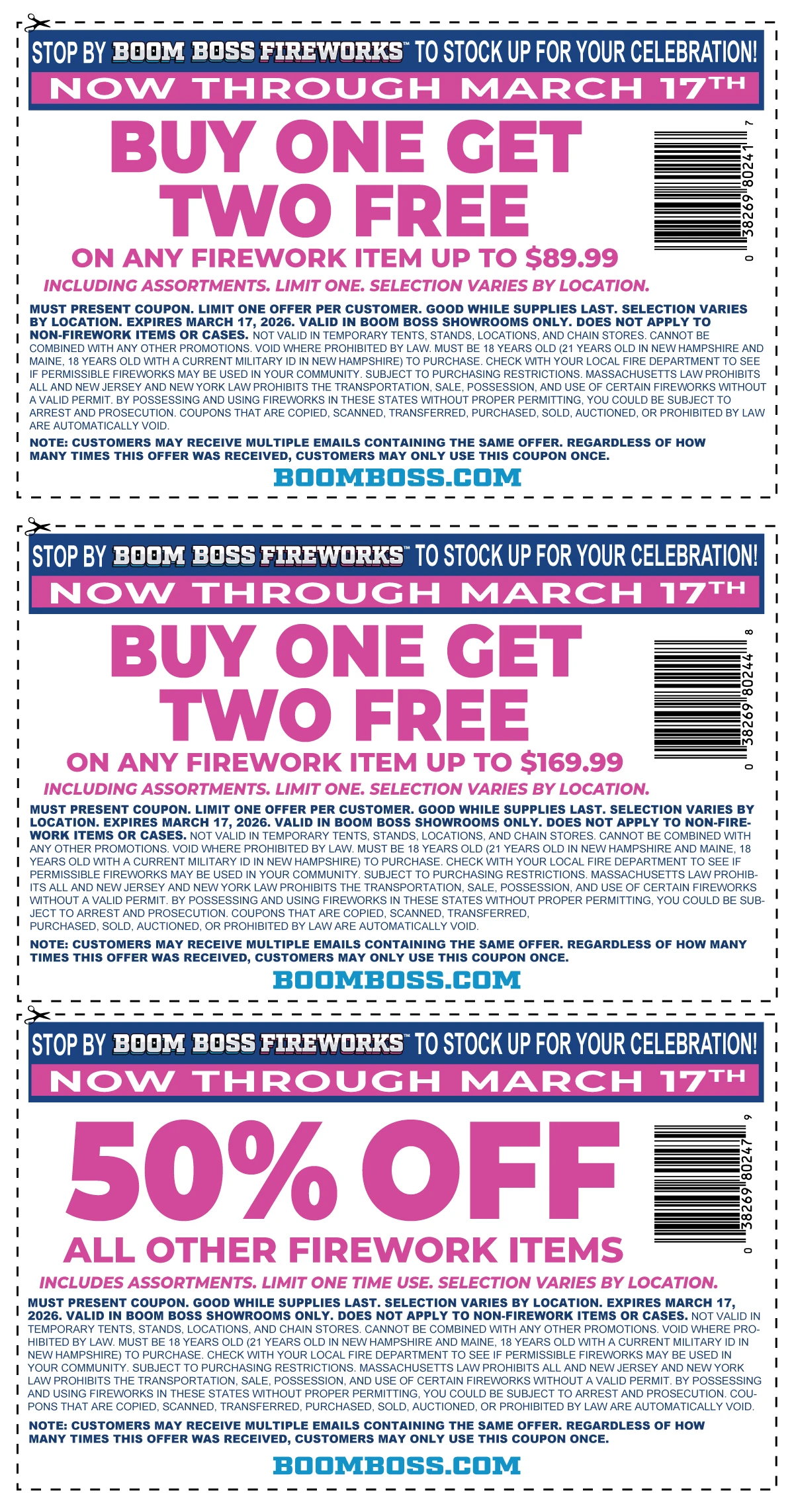 Coupons | WEB NL Coupons