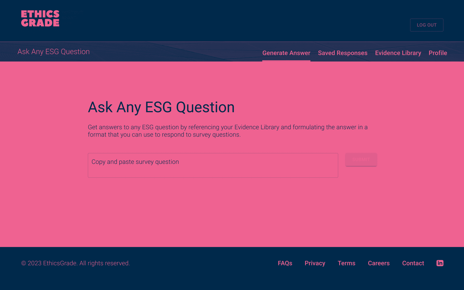 Ask any ESG question